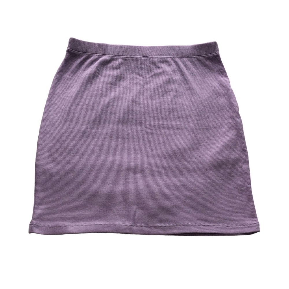 Casual Purple Skirt